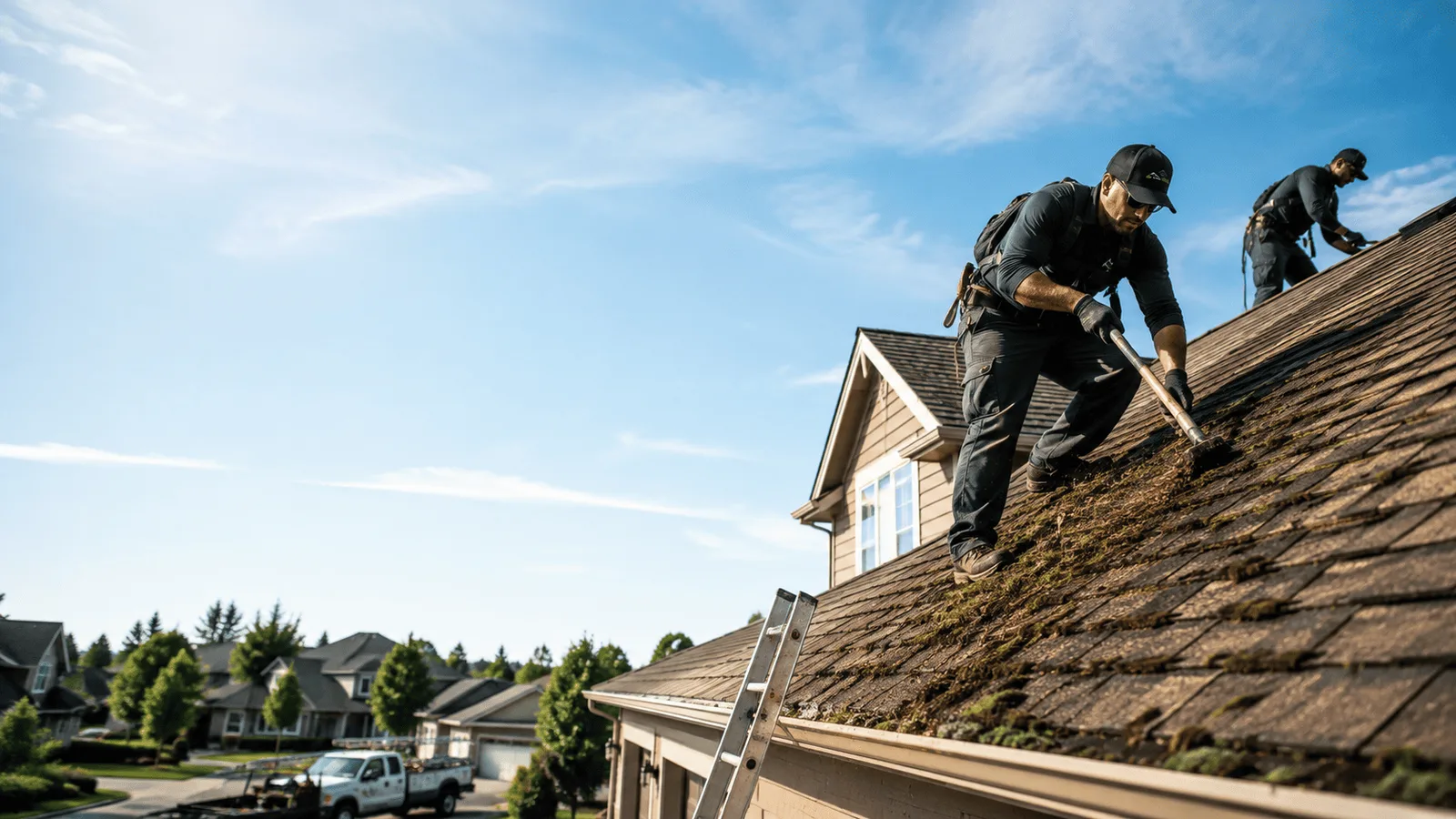 Roof Moss Removal in Halls, TN near me